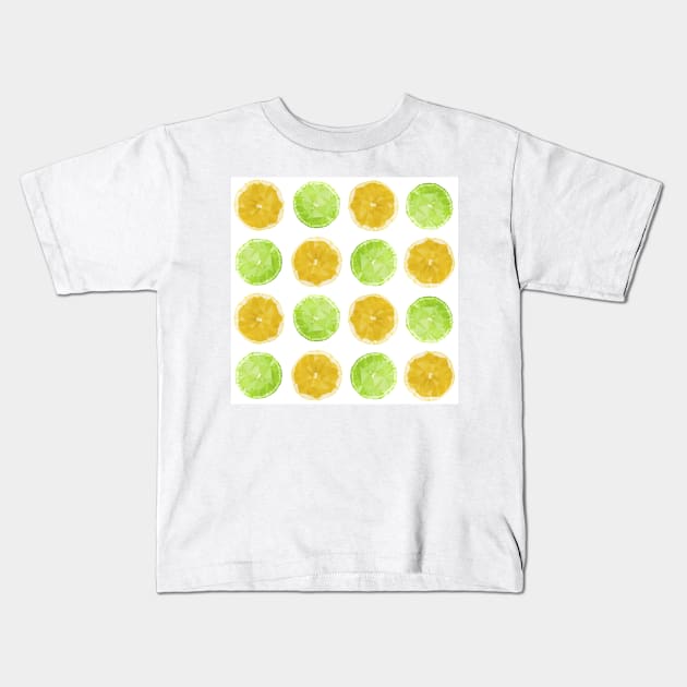 lemon & lime Kids T-Shirt by Surplusweird